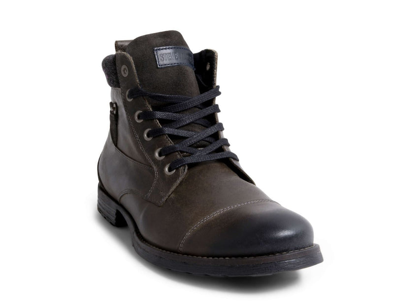 UNWIND GREY LEATHER - Shoes - Steve Madden Canada