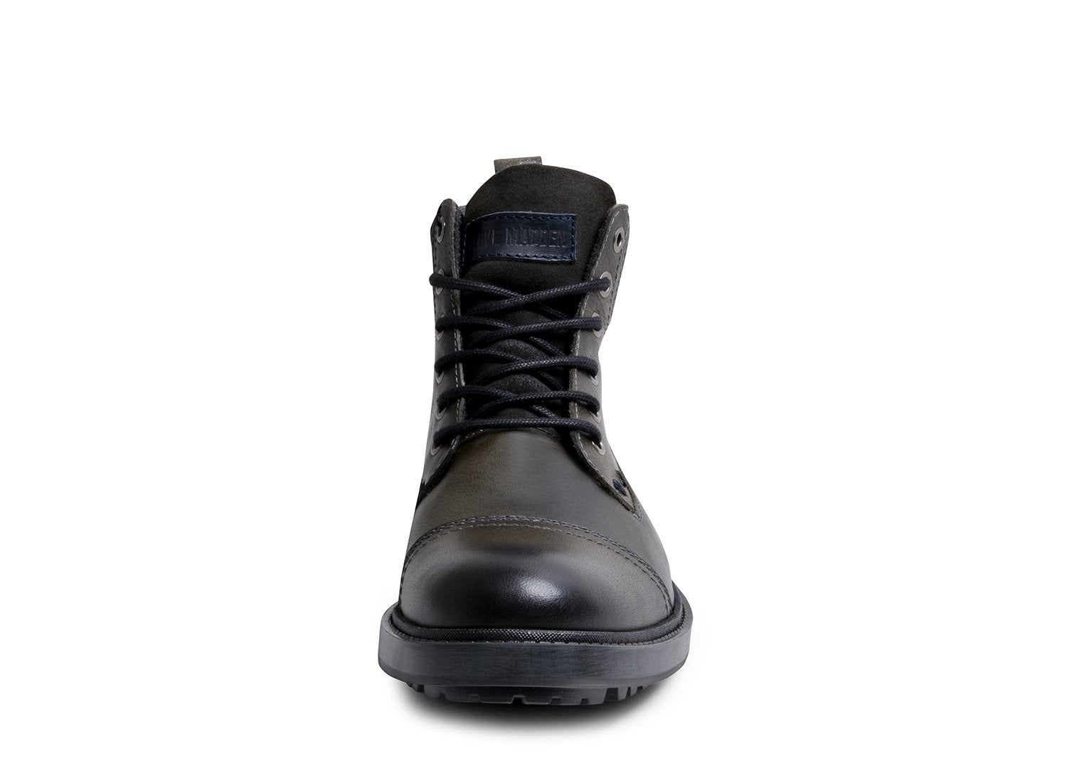 URELIO GREY LEATHER - Shoes - Steve Madden Canada