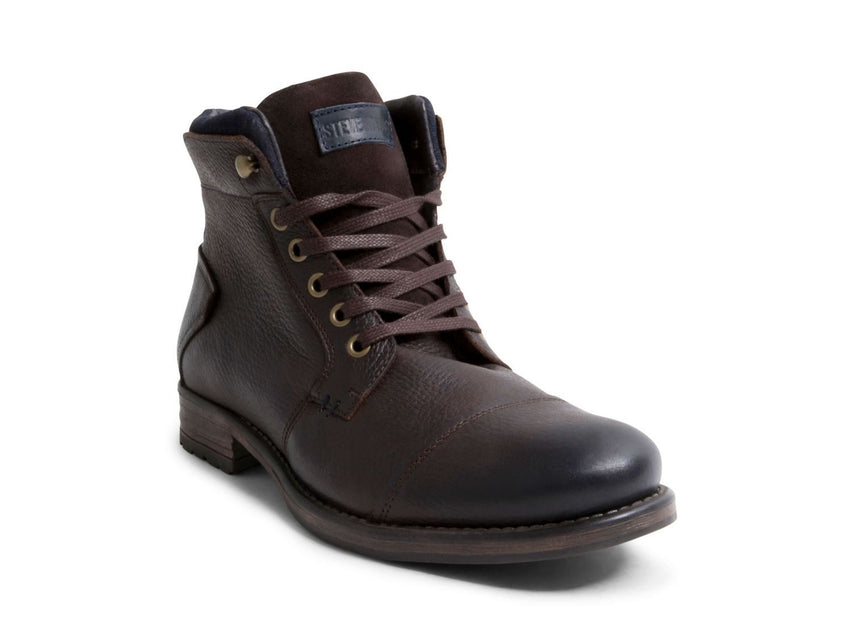 UTAHF BROWN LEATHER - Shoes - Steve Madden Canada