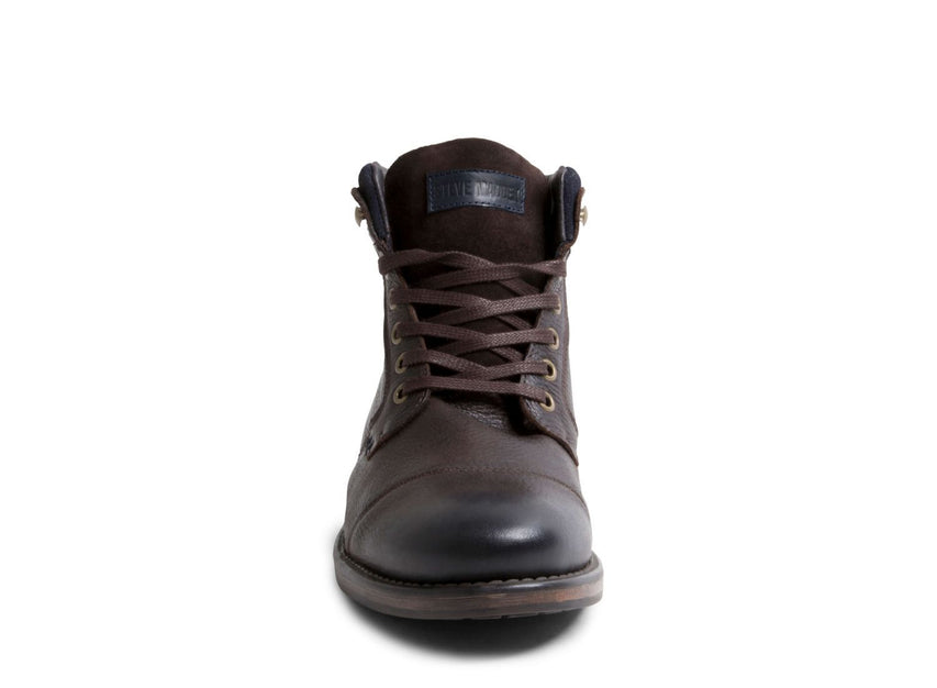UTAHF BROWN LEATHER - Shoes - Steve Madden Canada