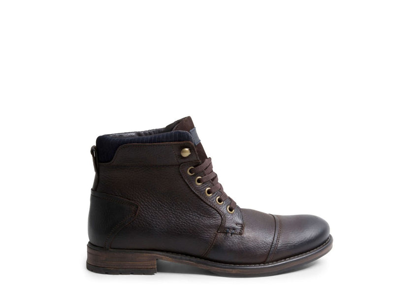 UTAHF BROWN LEATHER - Shoes - Steve Madden Canada