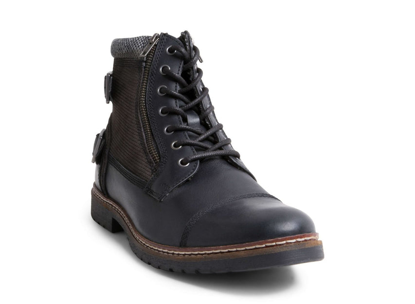 WANTED BLACK LEATHER - Shoes - Steve Madden Canada