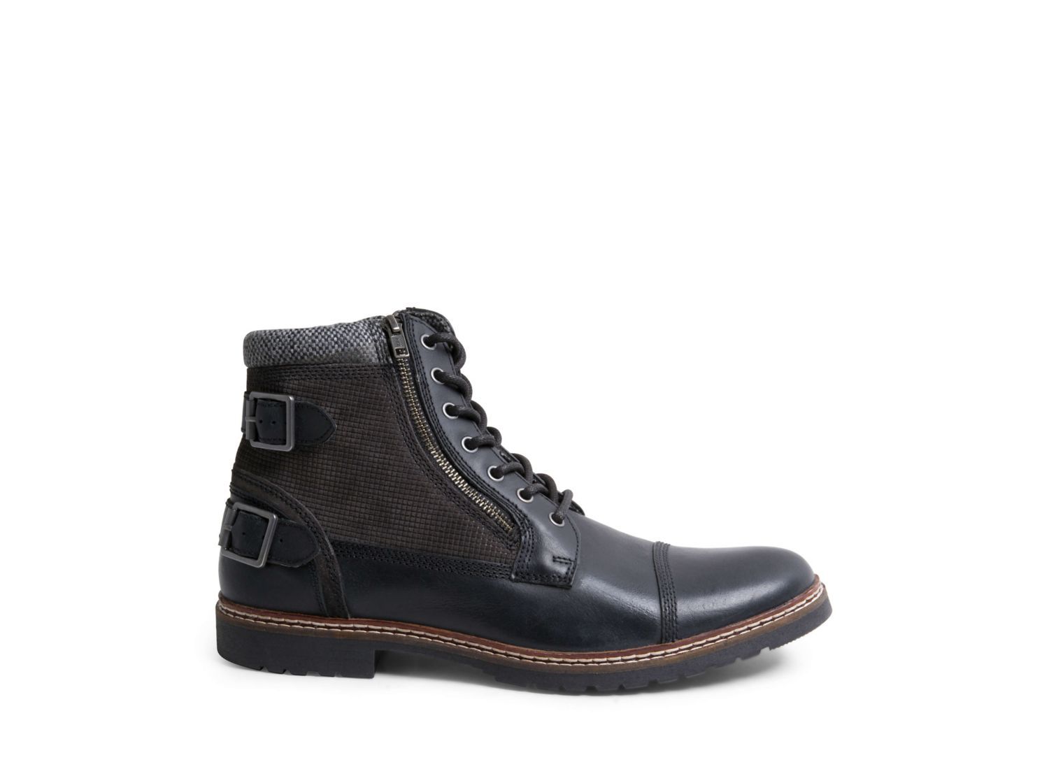 WANTED BLACK LEATHER - Shoes - Steve Madden Canada