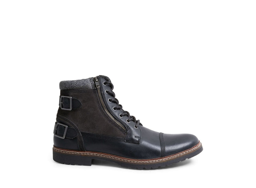 WANTED BLACK LEATHER - Shoes - Steve Madden Canada