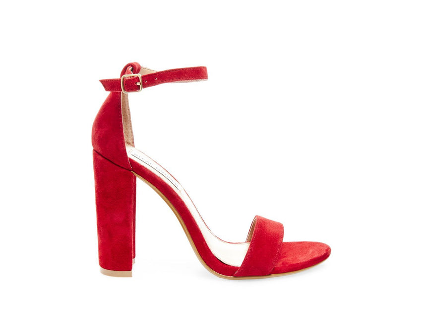 CARRSON RED SUEDE - Shoes - Steve Madden Canada