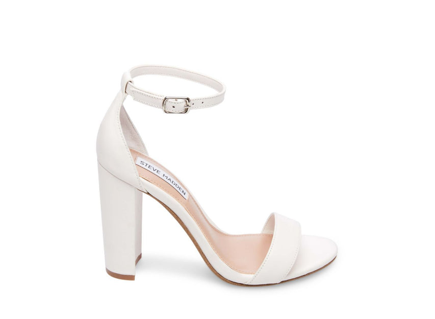 CARRSON WHITE LEATHER - Shoes - Steve Madden Canada