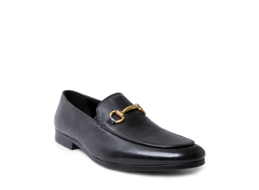 DEXTURR BLACK LEATHER - Shoes - Steve Madden Canada