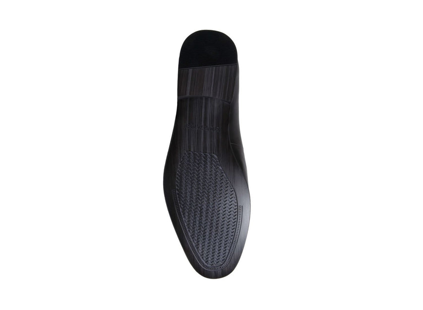 DEXTURR BLACK LEATHER - Shoes - Steve Madden Canada
