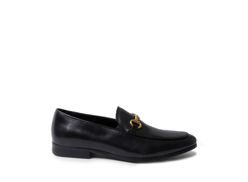 DEXTURR BLACK LEATHER - Shoes - Steve Madden Canada