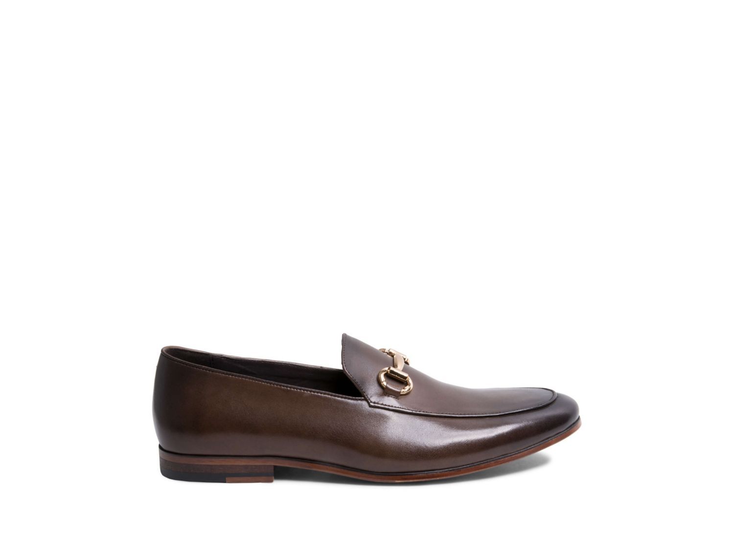 DEXTURR BROWN LEATHER - Shoes - Steve Madden Canada