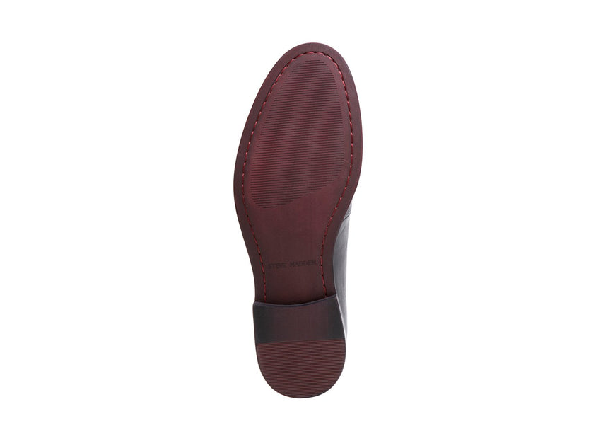 DUNNE BLACK LEATHER - Shoes - Steve Madden Canada