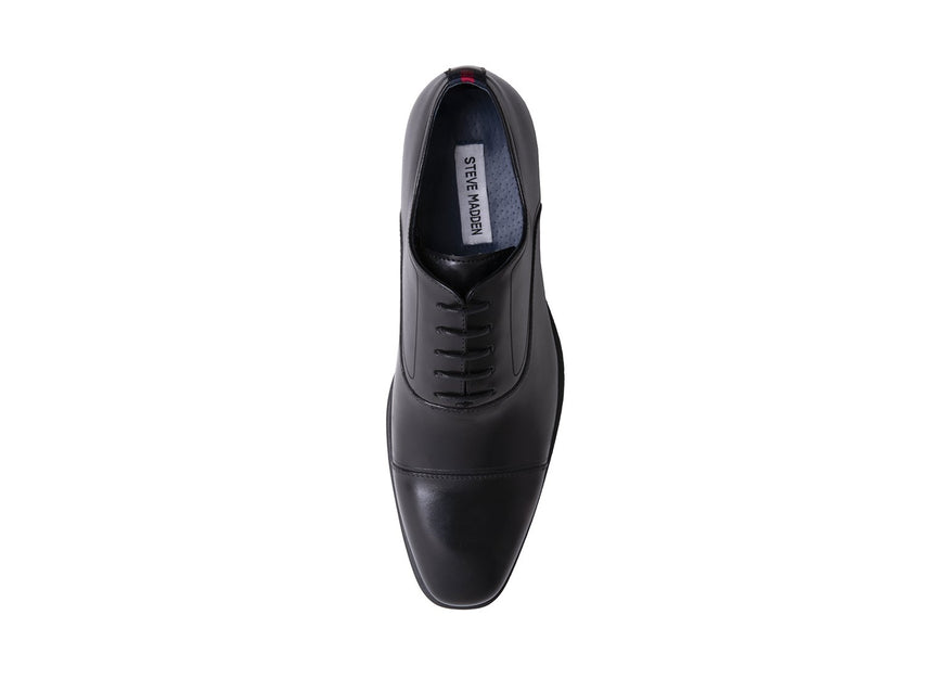 JACKSONN BLACK LEATHER - Shoes - Steve Madden Canada