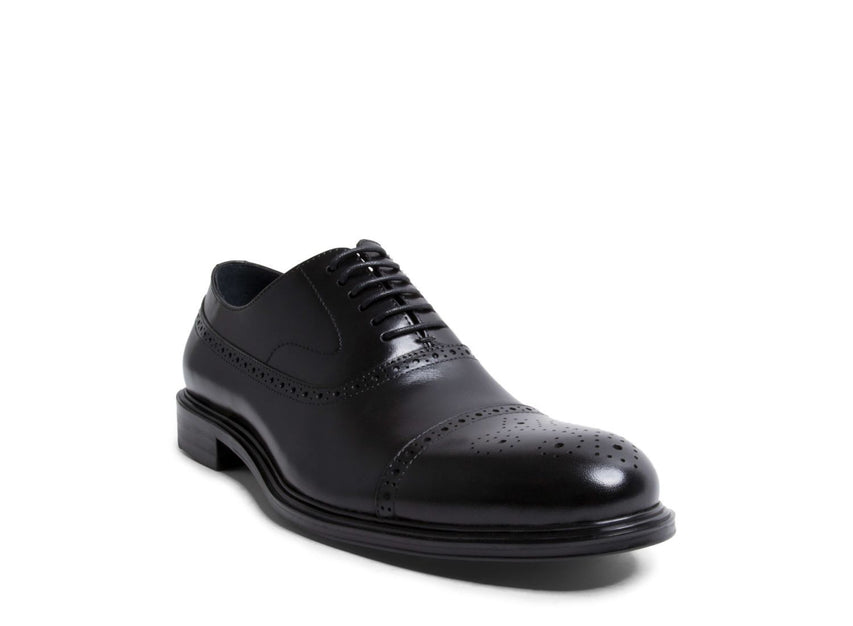 JEFERSON BLACK LEATHER - Shoes - Steve Madden Canada