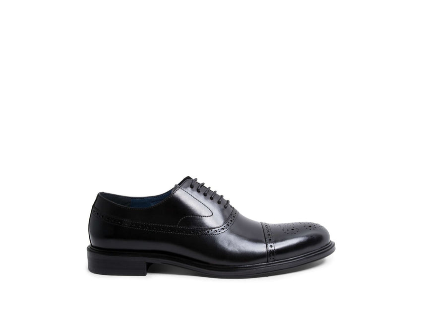 JEFERSON BLACK LEATHER - Shoes - Steve Madden Canada