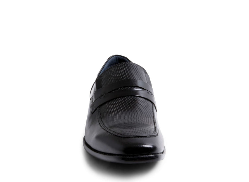 JETLINE BLACK LEATHER - Shoes - Steve Madden Canada