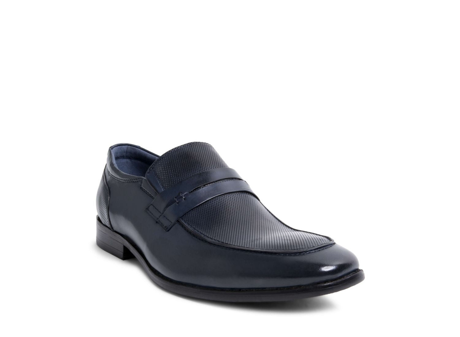 JETLINE BLUE LEATHER - Shoes - Steve Madden Canada