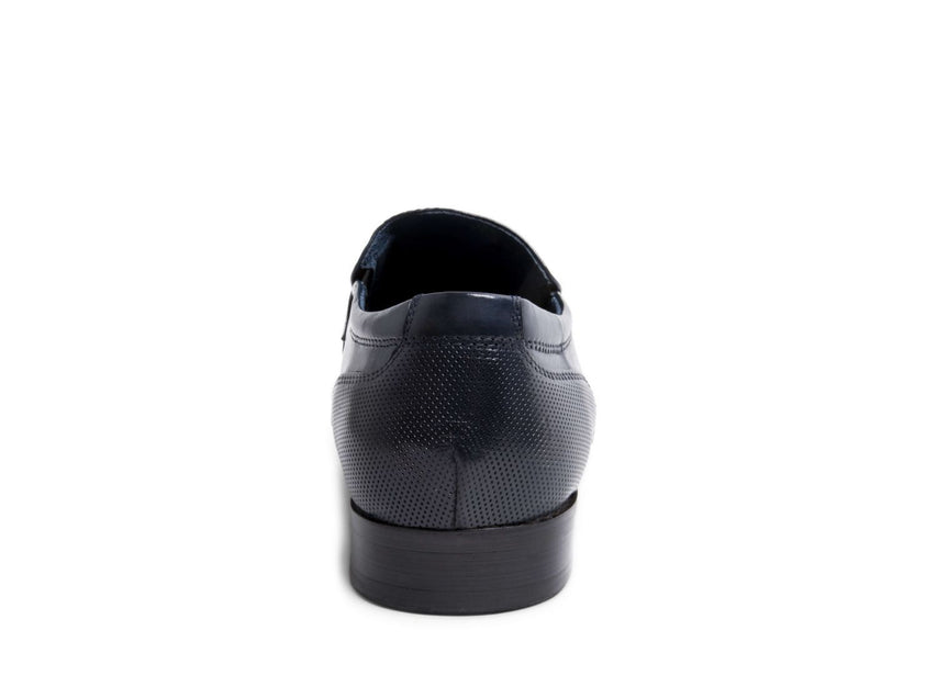 JETLINE BLUE LEATHER - Shoes - Steve Madden Canada