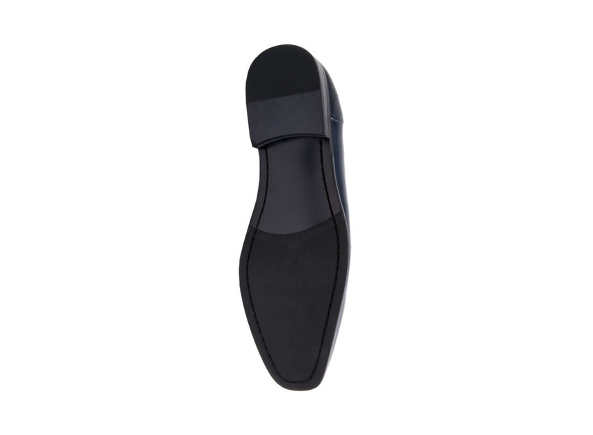 JETLINE BLUE LEATHER - Shoes - Steve Madden Canada