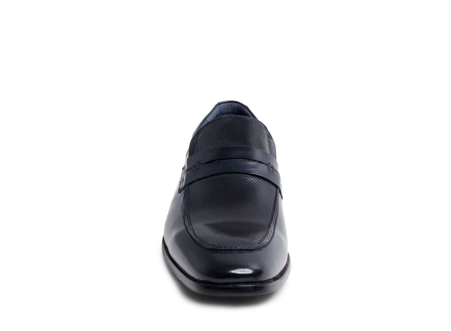 JETLINE BLUE LEATHER - Shoes - Steve Madden Canada