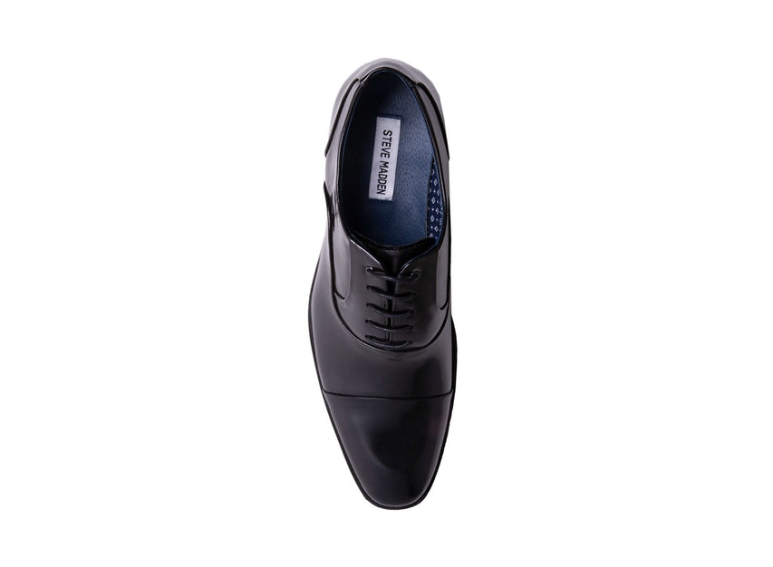 JOAQUIN BLACK LEATHER - Shoes - Steve Madden Canada