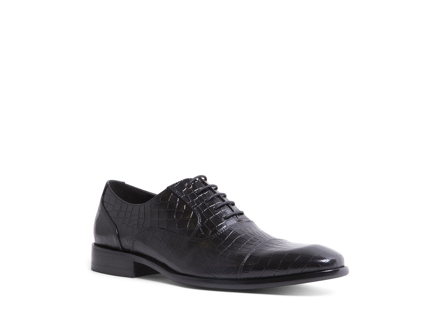 JORGE BLACK LEATHER