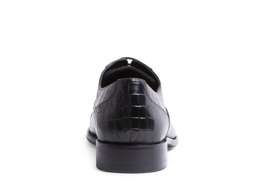 JORGE BLACK LEATHER