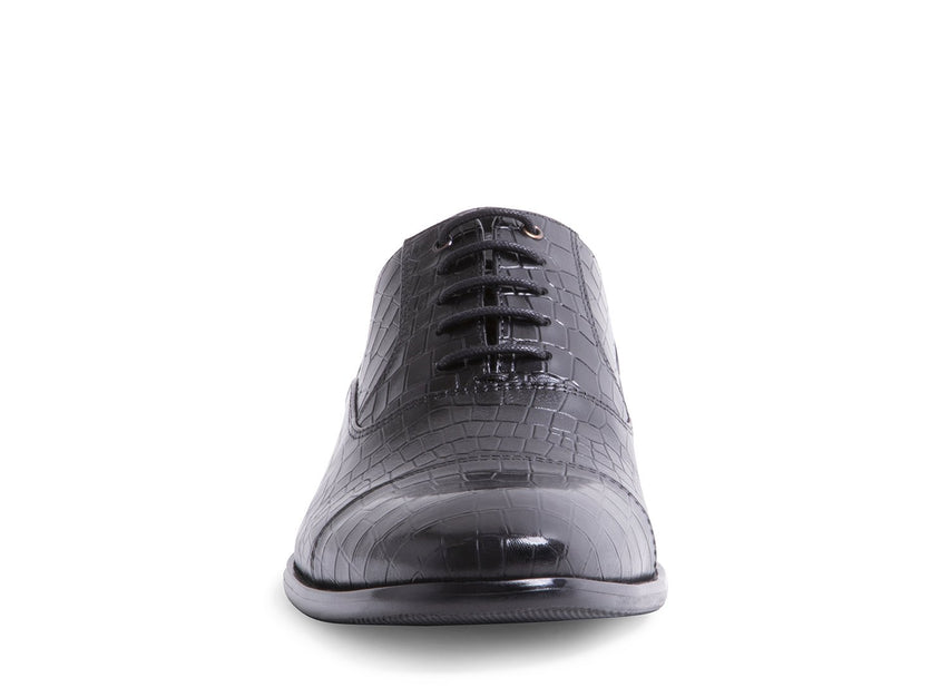 JORGE BLACK LEATHER