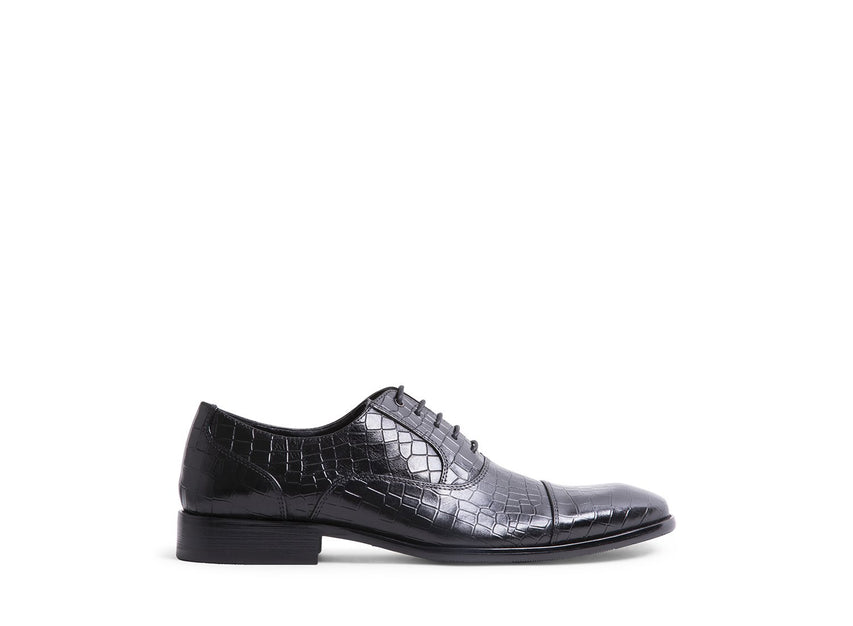 JORGE BLACK LEATHER