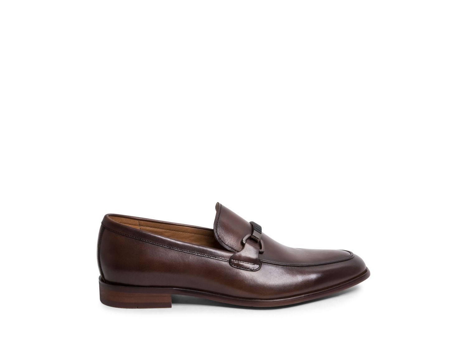 PRAKTIKL BROWN LEATHER - Shoes - Steve Madden Canada