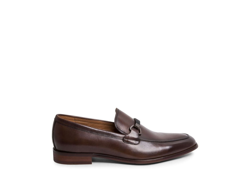 PRAKTIKL BROWN LEATHER - Shoes - Steve Madden Canada