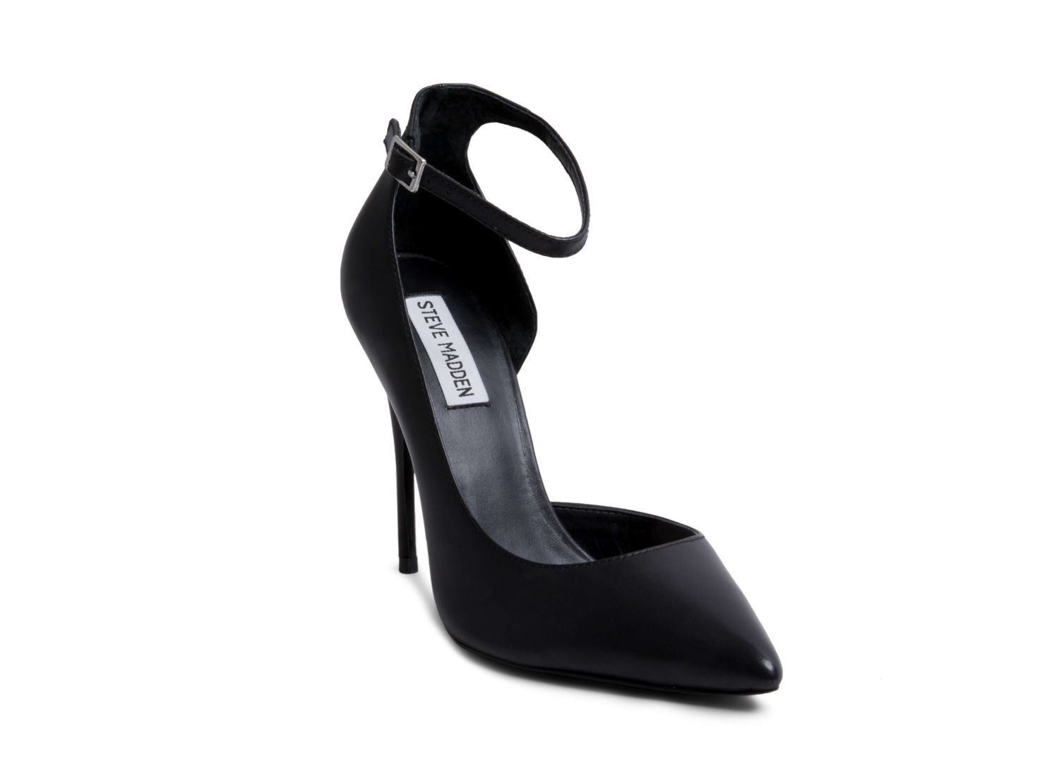 TAFFIE BLACK LEATHER - Shoes - Steve Madden Canada