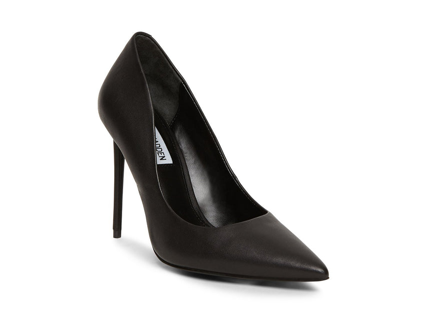 VALA BLACK LEATHER - Shoes - Steve Madden Canada