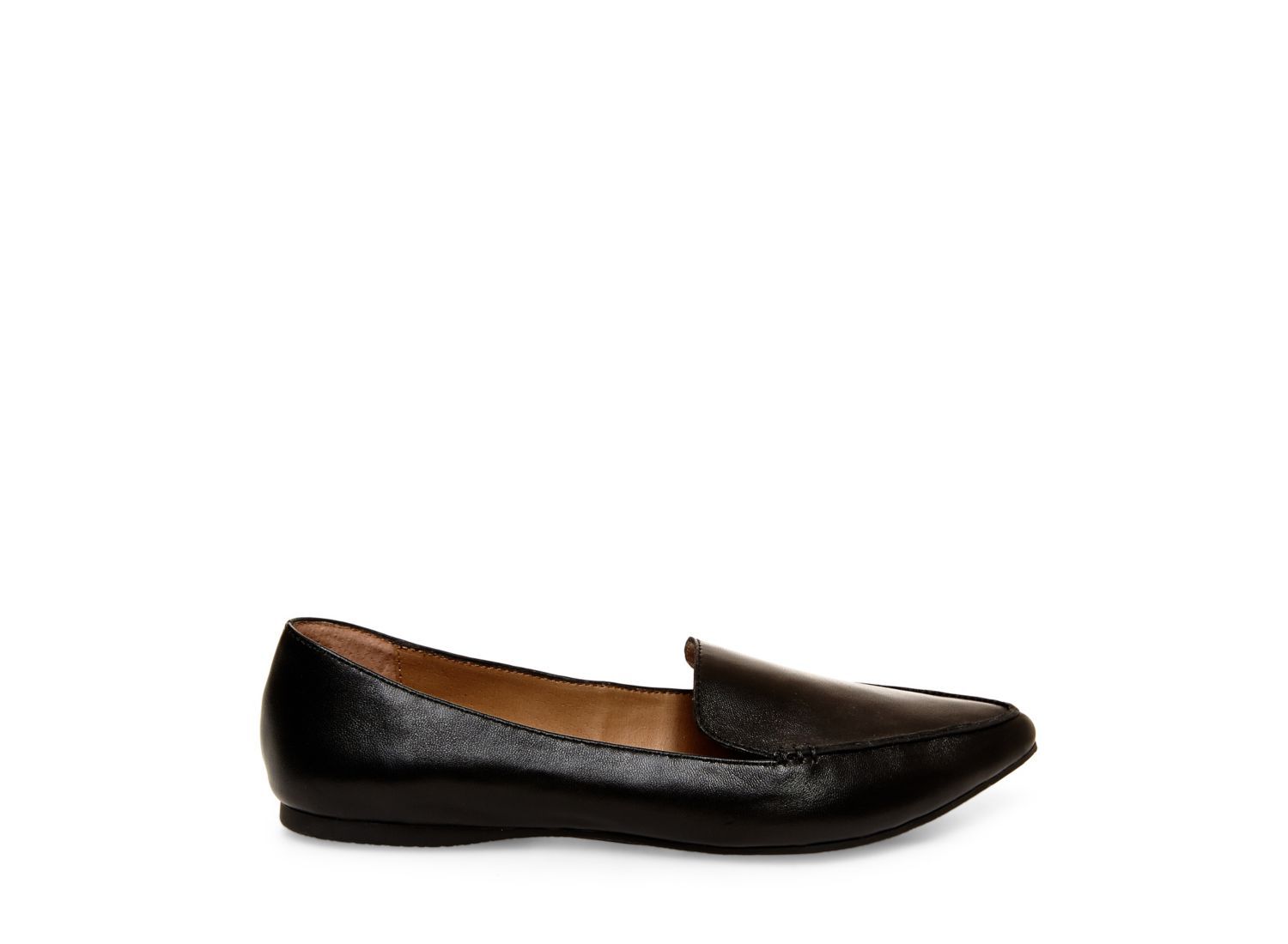 FEATHER BLACK LEATHER - Shoes - Steve Madden Canada