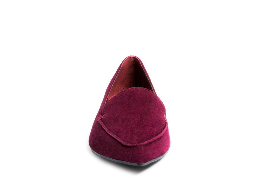 FEATHER BURGUNDY SUEDE - Shoes - Steve Madden Canada