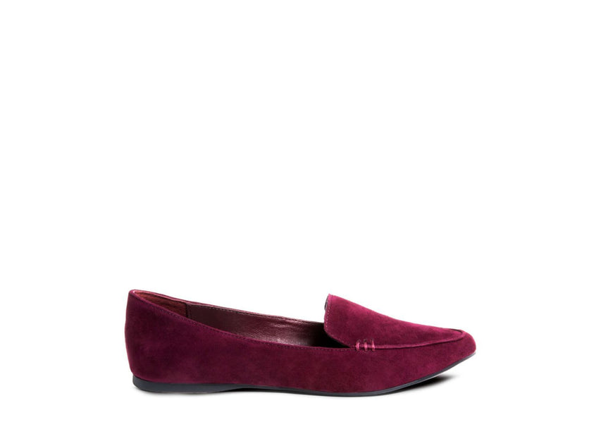 FEATHER BURGUNDY SUEDE - Shoes - Steve Madden Canada