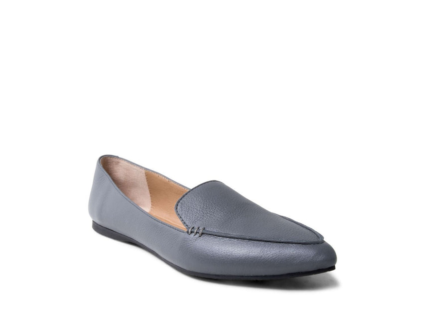 FEATHER GREY LEATHER - Shoes - Steve Madden Canada