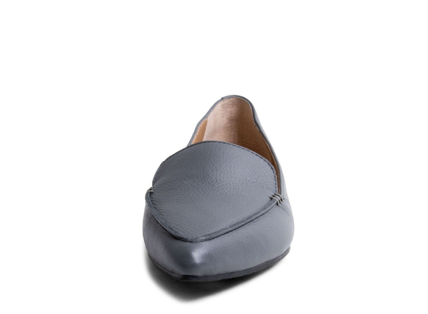 FEATHER GREY LEATHER - Shoes - Steve Madden Canada