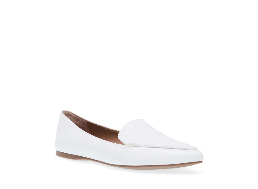 FEATHER WHITE LEATHER - Shoes - Steve Madden Canada