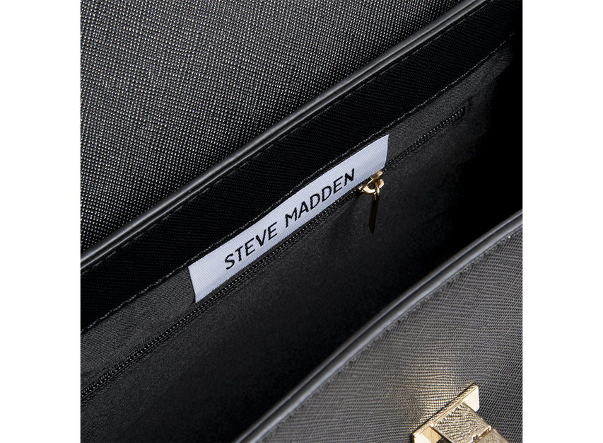 BCELINE BLACK SYNTHETIC - Handbags - Steve Madden Canada