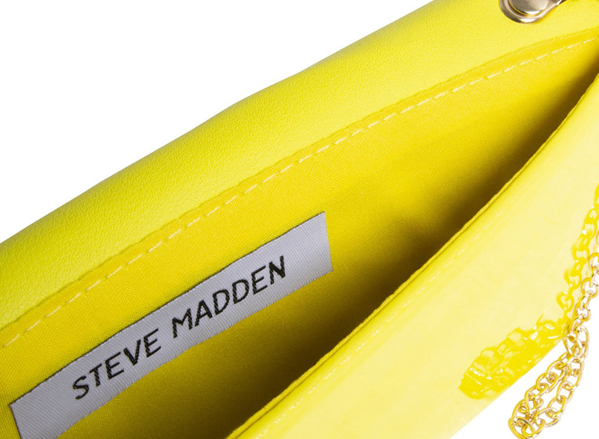 BENVY YELLOW PATENT - Handbags - Steve Madden Canada