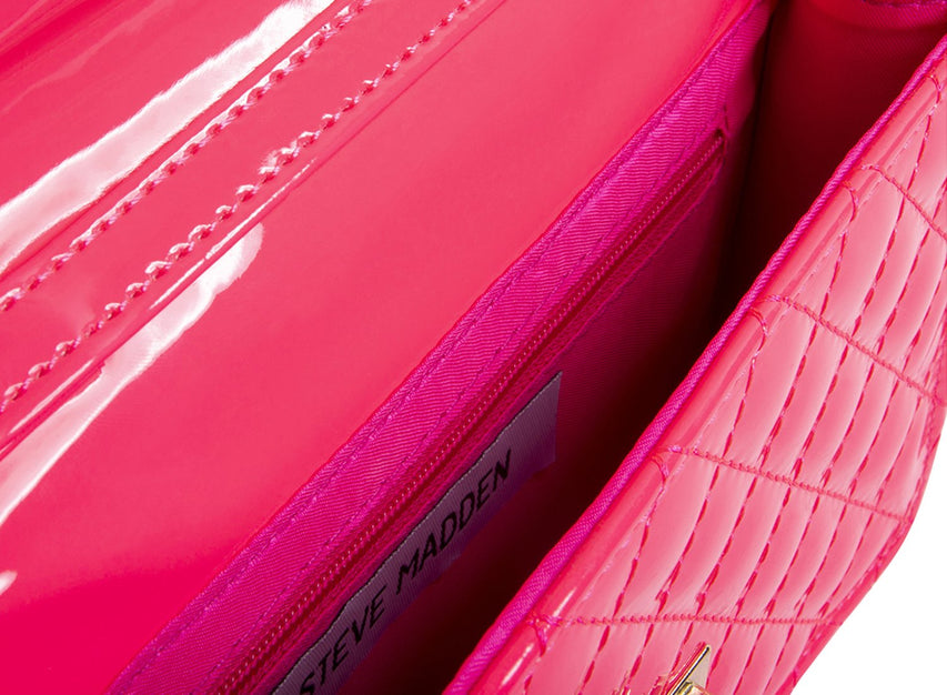 BMILA PINK PATENT - Handbags - Steve Madden Canada