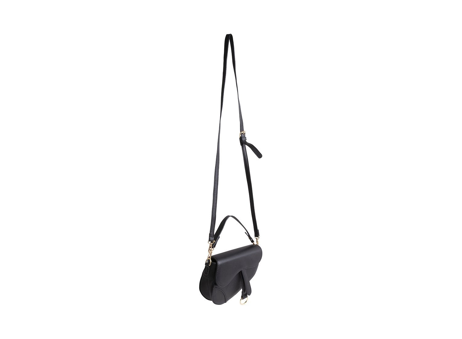 BSADDLE BLACK SYNTHETIC - Handbags - Steve Madden Canada