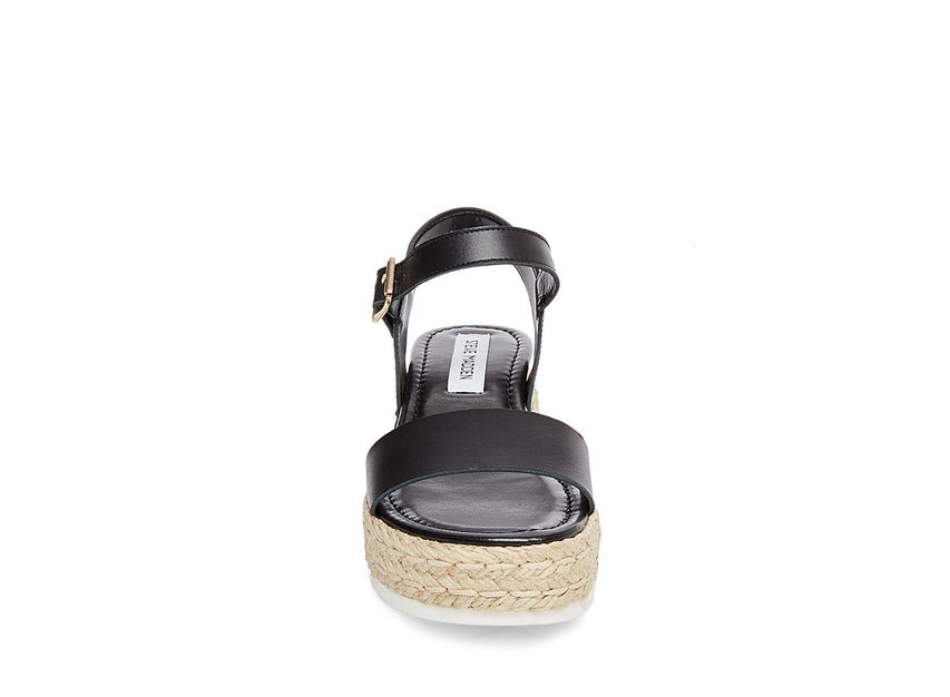 CHIARA BLACK LEATHER - Shoes - Steve Madden Canada