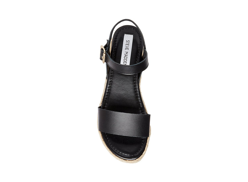 CHIARA BLACK LEATHER - Shoes - Steve Madden Canada