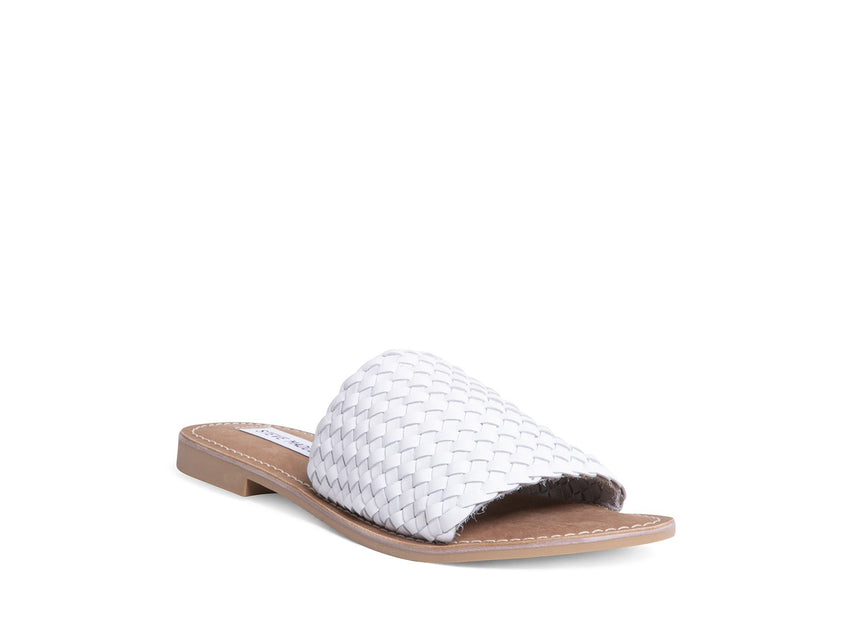 MIGHTY WHITE LEATHER -  - Steve Madden Canada