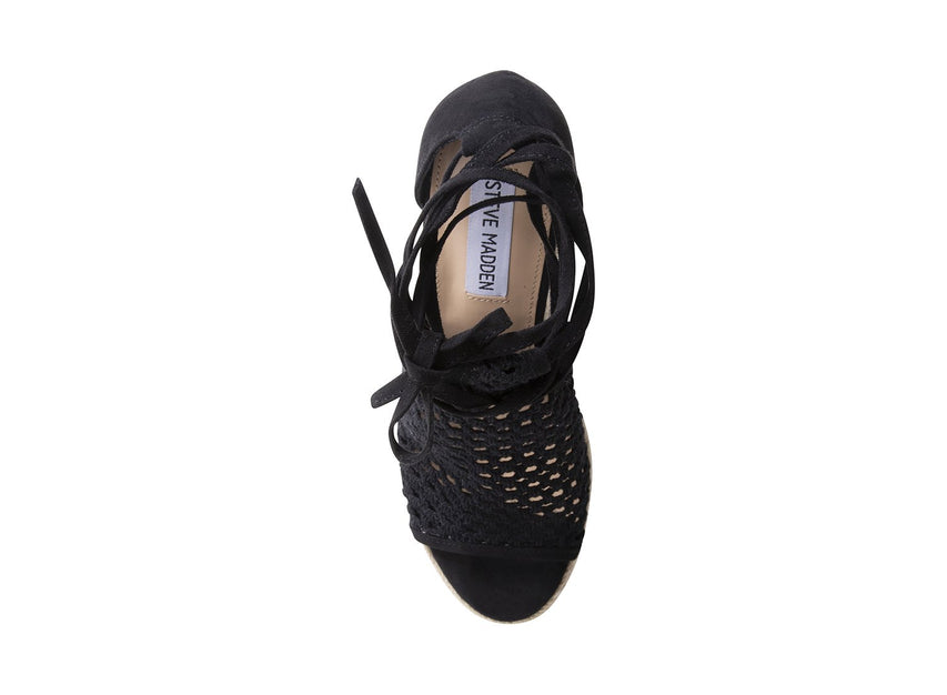 SURE BLACK SUEDE - Shoes - Steve Madden Canada