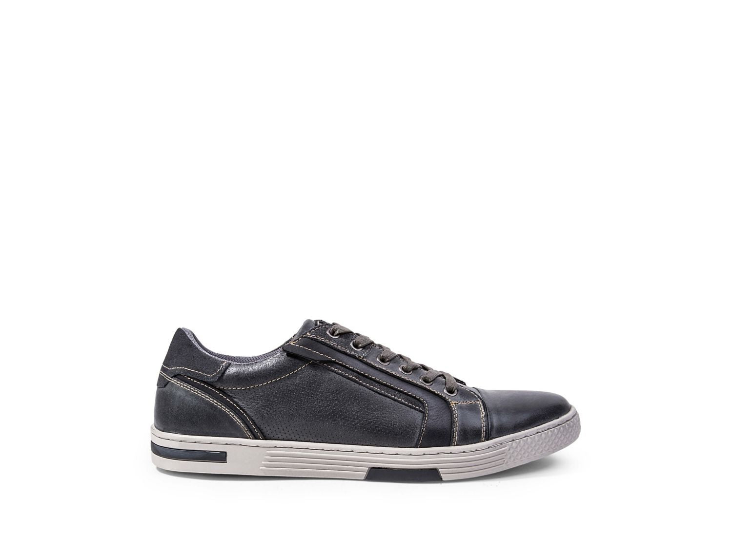 ABANDEN GREY LEATHER - Shoes - Steve Madden Canada