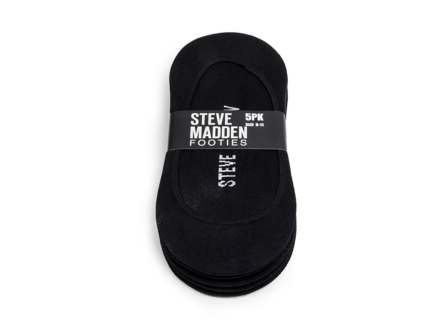 4 PK WOMAN ALL BLACK FOOTIES BLACK - Accessories - Steve Madden Canada