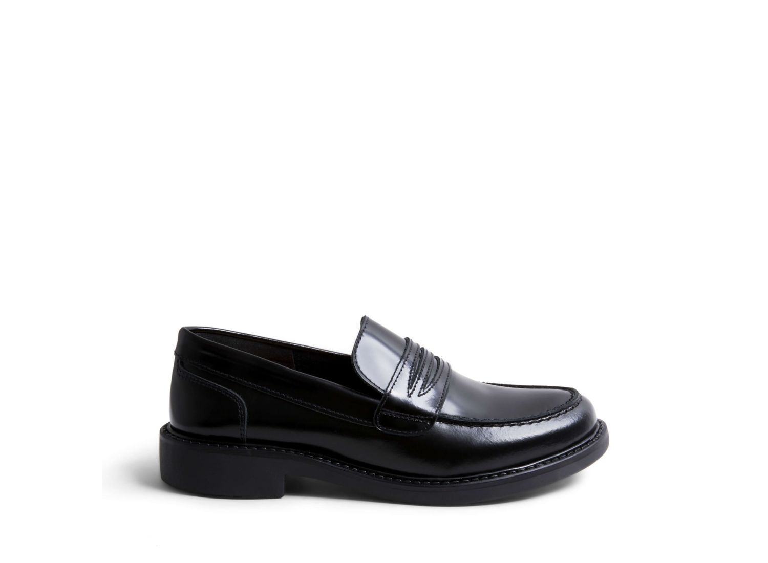 FREEN BLACK LEATHER - Shoes - Steve Madden Canada