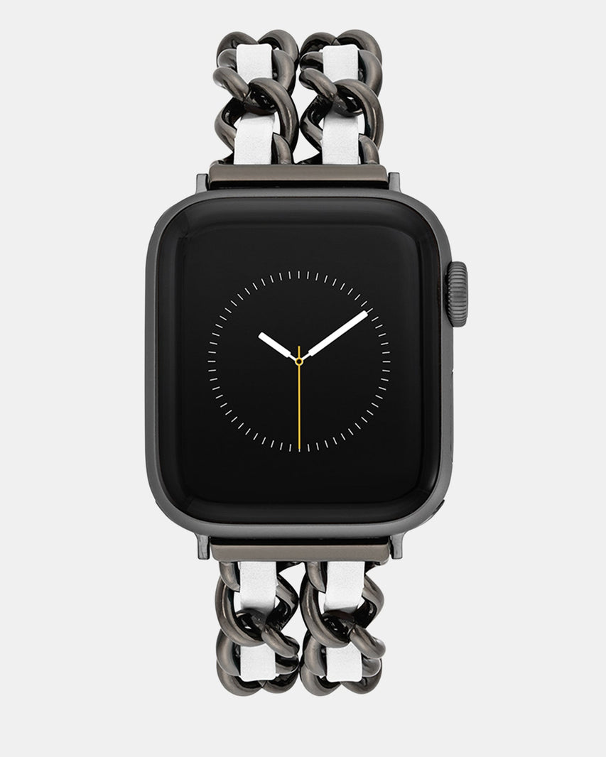 Apple Watch® LINKED BAND 38-40MM WHITE MULTI - Jewelry - Steve Madden Canada